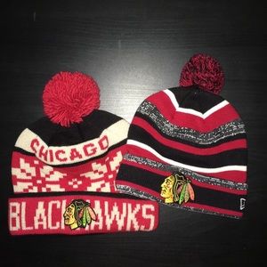 2 pk.✨Chicago Blackhawks Beanie